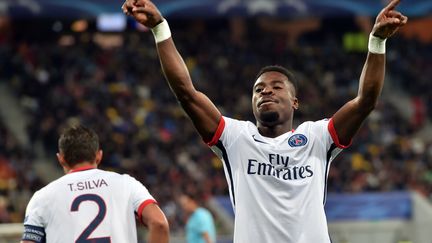 Serge Aurier a réussi ses débuts en Ligue des Champions (SERGEI SUPINSKY / AFP)