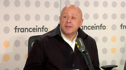 Thierry Marx, le président de l'Umih (Union des métiers et des industries de l'hôtellerie), sur franceinfo. (RADIOFRANCE / FRANCEINFO)