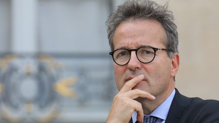 Martin Hirsch, le&nbsp;directeur général de l'Assistance publique-Hôpitaux de Paris (AP-HP), au Palais de l'Elysée, le 18 septembre 2018. (LUDOVIC MARIN / AFP)