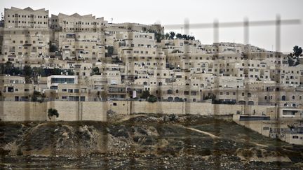 La colonie juive de Ramat Shlomo&nbsp;&agrave; J&eacute;rusalem-Est (Isra&euml;l),&nbsp;le 5 juin 2014. (AHMAD GHARABLI / AFP)