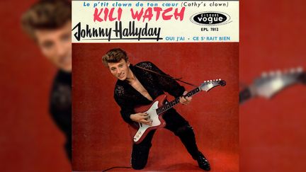 Le 45 tours de "Kili watch" par Johnny Hallyday. (DR)