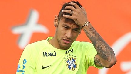 L'attaquant brésilien Neymar