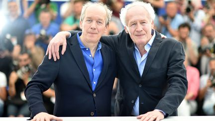 Les frères Dardenne (Luc et Jean-Pierre Dardenne), déjà deux fois palmés (Rosetta en 1999 et L'enfant en 2005) seront là avec Le jeune Ahmed, un film sur la radicalisation d'un adolescent en compétition pour la Palme d'or.&nbsp; (ALBERTO PIZZOLI / AFP)