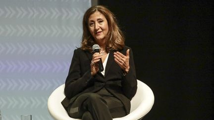 L'ex-otage Ingrid Betancourt, à Bogota (Colombie), le 28 septembre 2021. (JUANCHO TORRES / ANADOLU AGENCY / AFP)