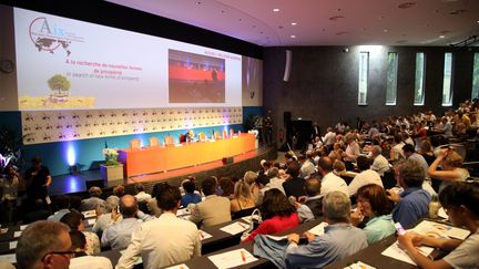 Les rencontres économiques d'Aix-en-Provence (Bouches-du-Rhône) s'ouvrent le 7 juillet 2017. (MAXPPP)