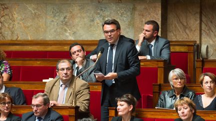 Thomas Th&eacute;venoud, d&eacute;put&eacute; non-inscrit &agrave; l'Assembl&eacute;e nationale le 16 juin 2015 (WITT / SIPA)