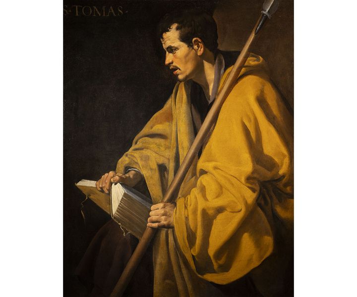 Diego Velázquez, Saint Thomas, Orléans, musée des Beaux-Arts&nbsp; (© Gigascope)