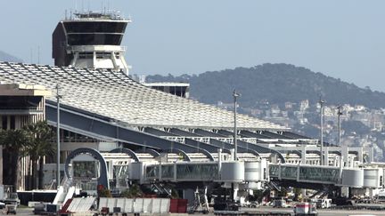 L'aéroport de Nice (Alpes-Maritimes), le 7 avril 2016. (MAXPPP)