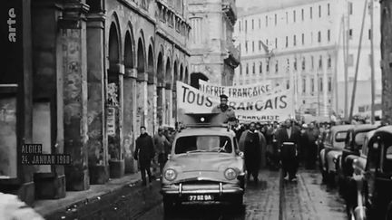 Image extraite de la série documentaire d'Arte et l'INA "En guerre(s) pour l'Algérie".&nbsp; (ARTE / INA)