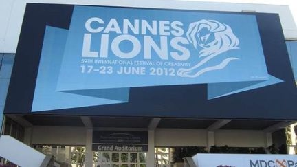 Les &quot;Cannes Lions 2012&quot; ont investi le Palais des Festivals de Cannes
 (DR)