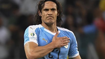 Edinson Cavani a rejoint Manchester United (LUIS ACOSTA / AFP)