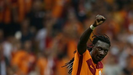 &nbsp;Le héros de Galatasaray s'appelle désormais Bafétimbi Gomis qui a été transféré en Turquie cet été. (ABDULLAH COSKUN / ANADOLU AGENCY)