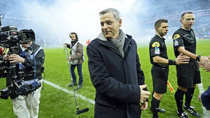 L'entraîneur de l'OL, Bruno Genesio