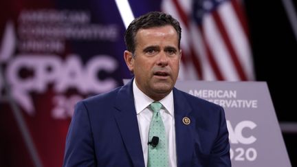 Le républicain John Ratcliffe, le 27 février 2020 dans le Maryland (Etats-Unis). (ALEX WONG / GETTY IMAGES NORTH AMERICA / AFP)