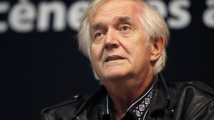 L'écrivain suédois Hennig Mankell qui doit participer à la "flotille pour la paix", à Paris, le 19 mars 2011 (AFP/FRANCOIS GUILLOT)