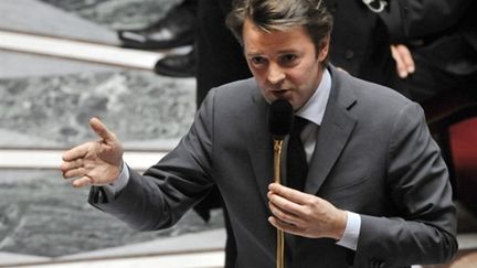 Le ministre du Budget François Baroin (12 avril 2011) (AFP / Mehdi Fedouach)