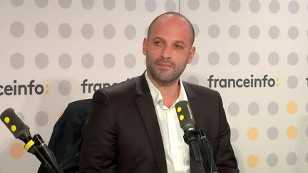 Arnaud Gallais, activiste des droits de l'enfant, invité le 17 novembre 2023 sur franceinfo. (FRANCEINFO / RADIO FRANCE)