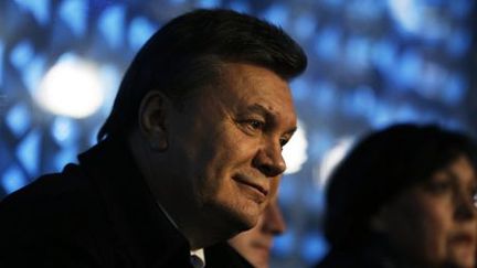 Le président ukrainien Viktor Ianoukovitch (lors de l'ouverture des JO d'hiver à Sochi le 7 février 2014) (Reuters - David Goldman - Pool)