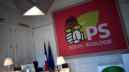 Les locaux du Parti socialiste à Solférino, à Paris, le 18 décembre 2017. (STEPHANE DE SAKUTIN / AFP)