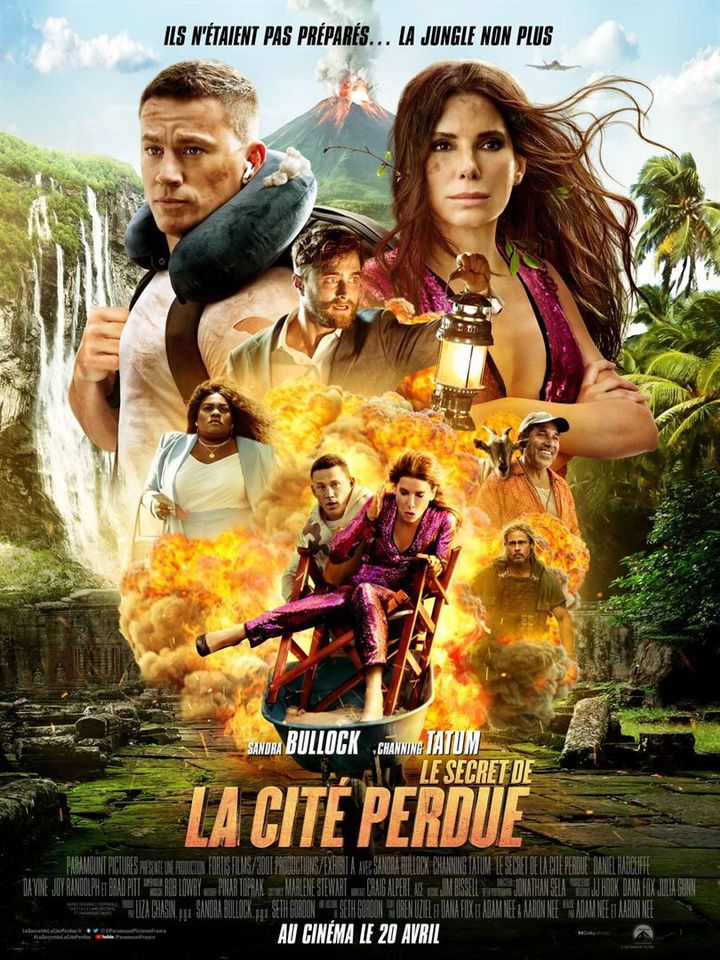 L'affiche du&nbsp;&nbsp;"Secret de la cité perdue" de&nbsp;Aaron et Adam Nee (2022). (PARAMOUNT PICTURES FRANCE)