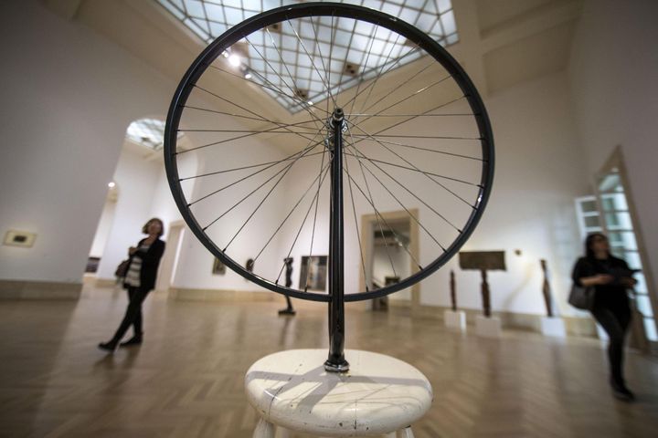 Exposition Duchamp, Rome - 2016
 (MASSIMO PERCOSSI/EPA/Newscom/MaxPPP)