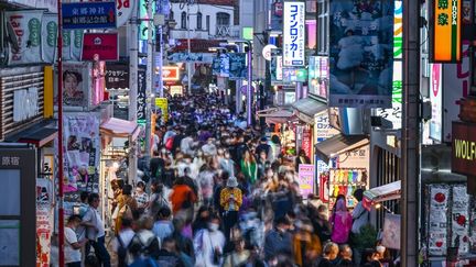 L'inflation japonais atteint les 4%. (photo d'illustration) (RICHARD A. BROOKS / AFP)