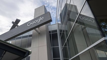 Le siège de Google, à Mountain View, en Californie (Etats-Unis), le 29 juillet 2021. (YICHUAN CAO / SIPA)