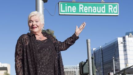 La comédienne française Line Renaud possède désormais une rue à son nom à Las Vegas.
 (VALERIE MACON / AFP)