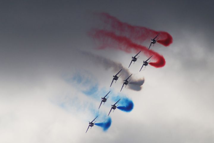 Meeting aérien de Pornichet avec la Patrouille de France. le 18 août 2019 (PHOTOPQR / PRESSE OCEAN / MAXPPP)