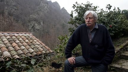 Jean Ferrat dans sa maison à Antraigues (Ardèche)
 (PHOTOPQR/LE DAUPHINE LIBERE)