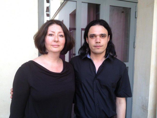 Maryam Namazie et Waleed al-Husseini, figures de proue des Ex-musulmans, le 6 juillet 2013 à Paris. (DR)