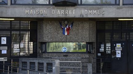 L'entrée de la maison d'arrêt de Fleury-Mérogis (Essonne), le 7 avril 2017. (BERTRAND GUAY / AFP)