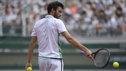 Nouvelle déception pour le Français Gilles Simon (CHRISTOPHE SIMON / AFP)