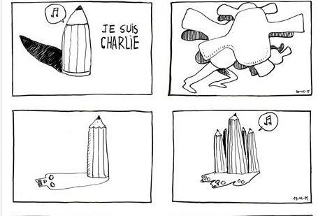 Blog d'Achou sur "Je suis Charlie". (Achou)