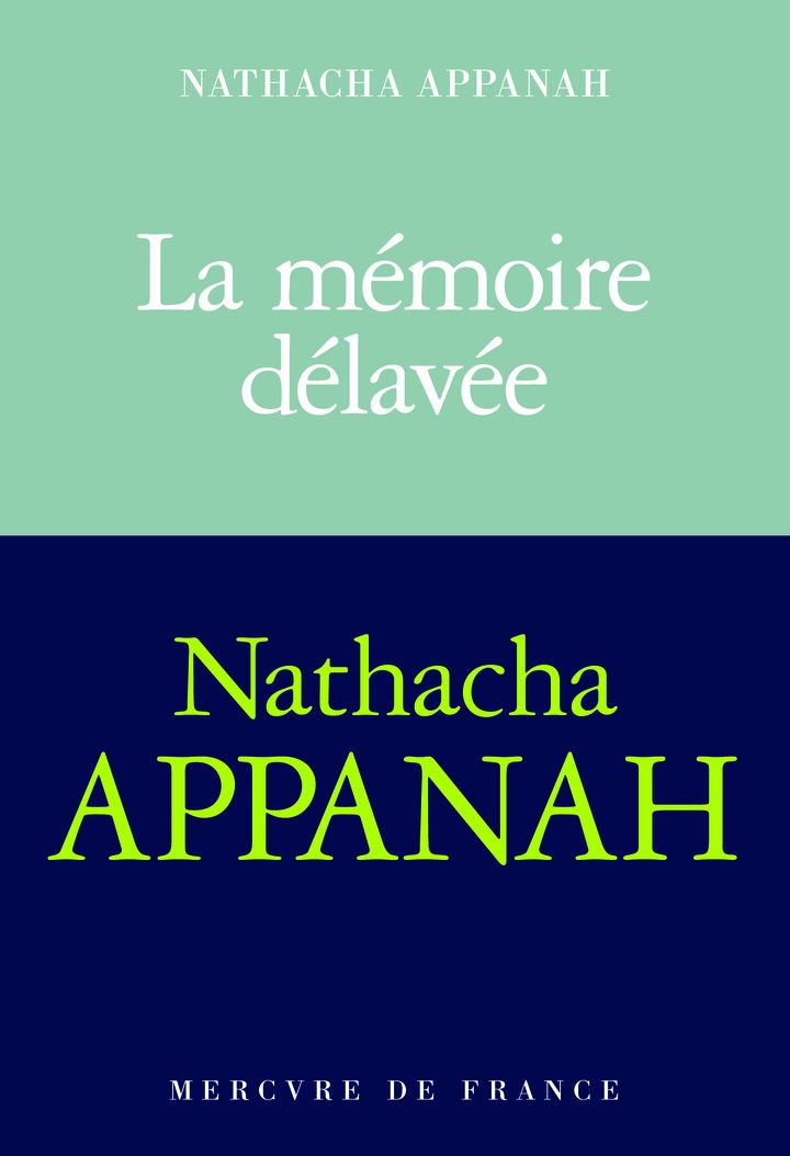 Couverture de "La mémoire délavée", de Nathacha Appanah (@Mercure de France)