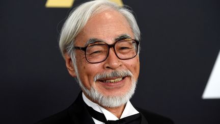 Le maître de l'animation Hayao Miyazaki à Hollywood (Californie, Etats-Unis), le 8 novembre 2014. (FRAZER HARRISON / GETTY IMAGES NORTH AMERICA)