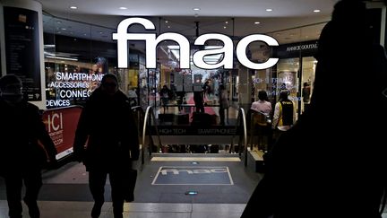 L'entrée d'un magasin Fnac, le 12 décembre 2017, à Paris. (ALEXANDROS MICHAILIDIS / SOOC / AFP)