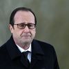 Le pr&eacute;sident de la R&eacute;publique, Fran&ccedil;ois Hollande, le 17 f&eacute;vrier 2015, &agrave; Sarre-Union (Bas-Rhin). (MAXPPP)