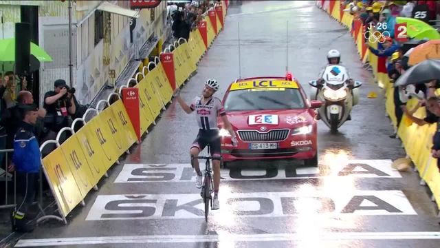 Tour de France : Tom Dumoulin s'impose en Andorre