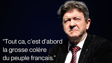 Le co-pr&eacute;sident du Parti de Gauche, Jean-Luc M&eacute;lenchon. (JEAN FRANÇOIS GIL / CITIZENSIDE / AFP)