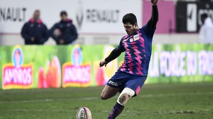 Morné Steyn avec le maillot du stade français. (MIGUEL MEDINA / AFP)