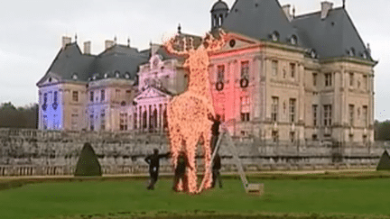 Noël : au Chateau de Vaux-le-Vicomte, des illuminations grandioses