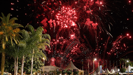 Le feu d'artifice de Cannes
 (AFP)