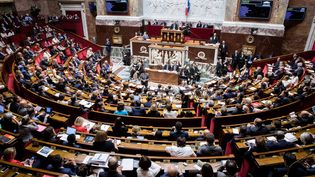 Les députés lors de la séance de questions au gouvernement, le 12 juillet 2017 à l'Assemblée nationale. (MAXPPP)