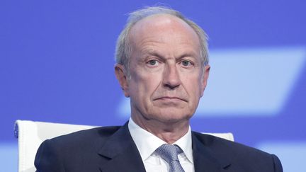 Le patron du groupe L'Oréal, Jean-Paul Agon, le 6 mai 2015. (MAXPPP)