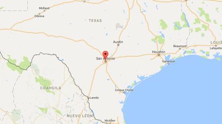 La ville de San Antonio au Texas, où l'inspecteur de police Benjamin Marconi a été tué, dimanche 20 novembre, aux Etats-Unis. (GOOGLE MAPS)