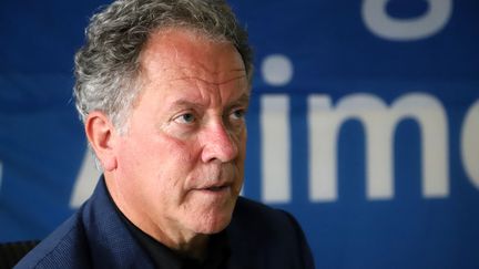 David Beasley, le directeur du Programme alimentaire mondial à Niamey (Niger), le 9 octobre 2020. (SOULEYMANE AG ANARA / AFP)