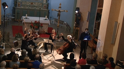 Robin Renucci et le Quatuor Elysée
 (France 3 / Culturebox)