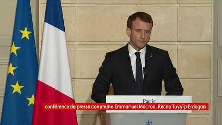 L'allocution d'Emmanuel Macron à l'issue de sa rencontre avec Recep Tayyip Erdogan