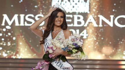 Sally Greige, Miss Liban 2014, le 5 octobre 2014 &agrave; Jounieh (Liban). (MOHAMED AZAKIR / REUTERS)